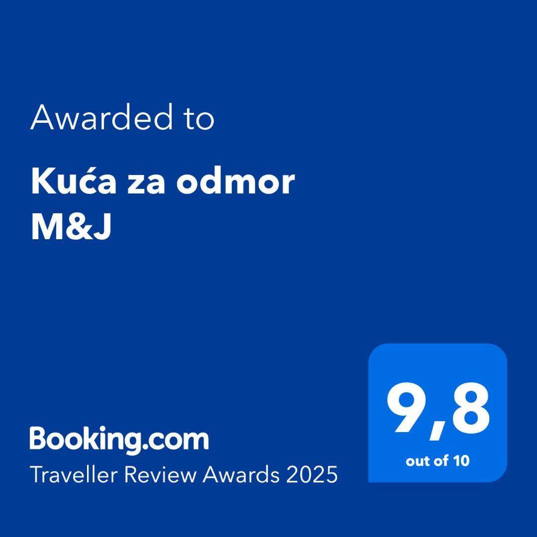 Вілла Kuca Za Odmor M&J Бенковаць Екстер'єр фото
